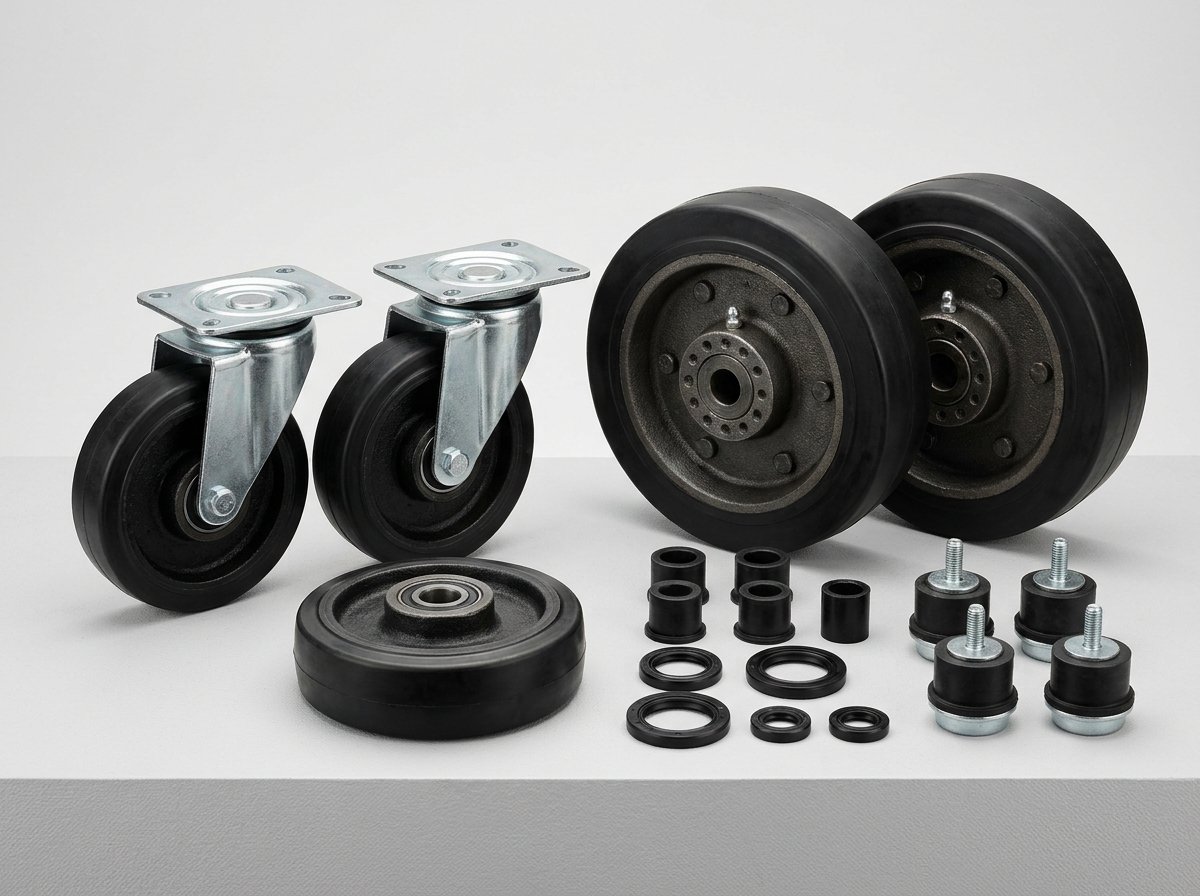 Trolley Wheels & Rubber Components